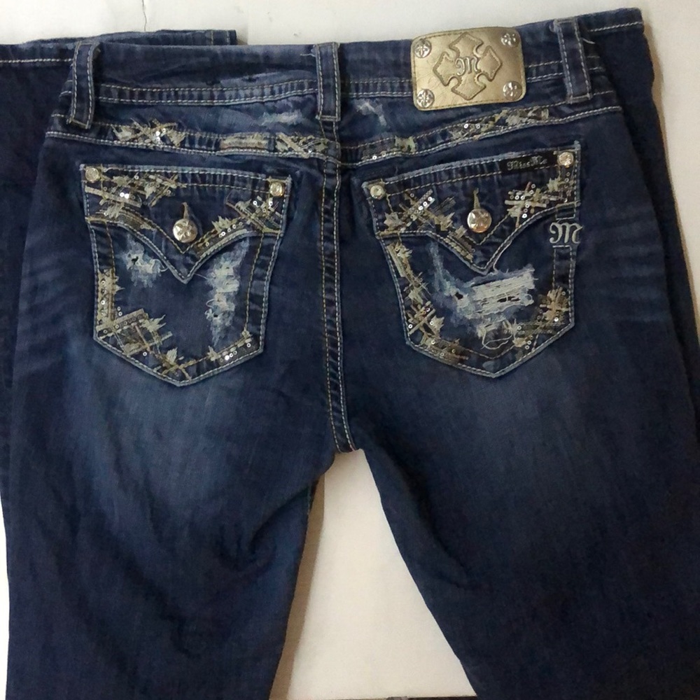 MissMe 31 Mid-Rise Boot Cut